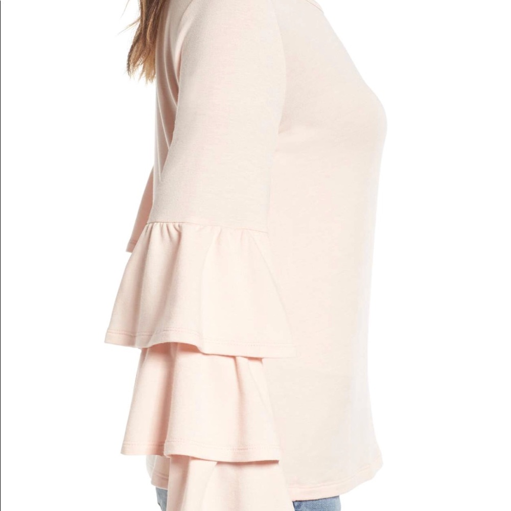 Pleoine bell sleeved top -size small - Picture 3 of 3